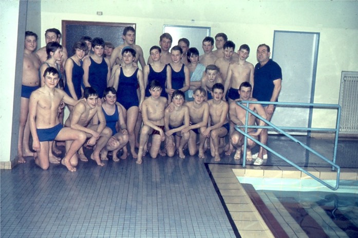 1963 ca schwimmmannschaft neptun